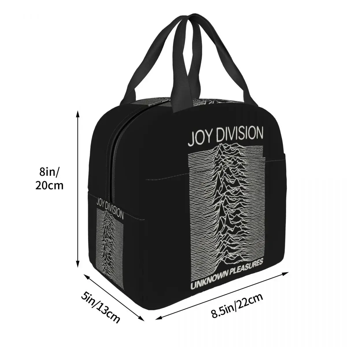 Joy Division Unknown Pleasures Lunch Bags Insulated Bento Box Waterproof Lunch Tote Resuable Picnic Bags for Woman Children