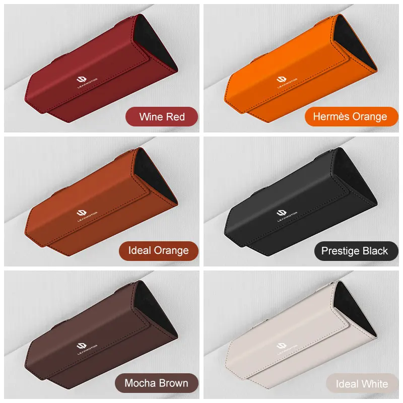 

Car Visor Glasses Case Portbale Flocking Inner Sunglasses Box For Leapmotor T03 S01 C11 C01 C10 B10 Leap Motor Eyeglass Holder