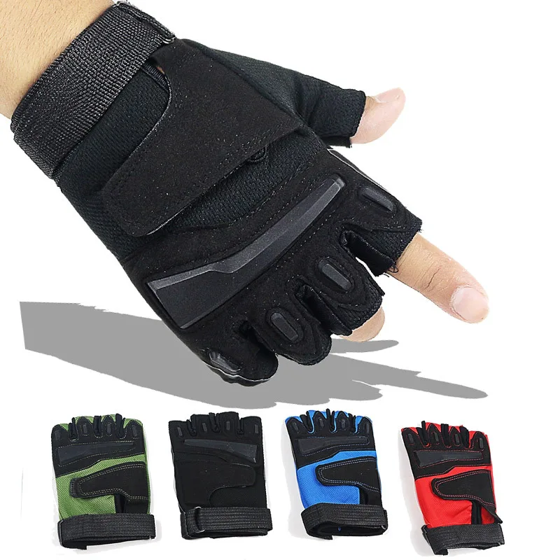 Tactical Half Finger Gloves Eat Chicken Summer and Autumn Sun Protection Special Forces Men and Women Cycling Gloves