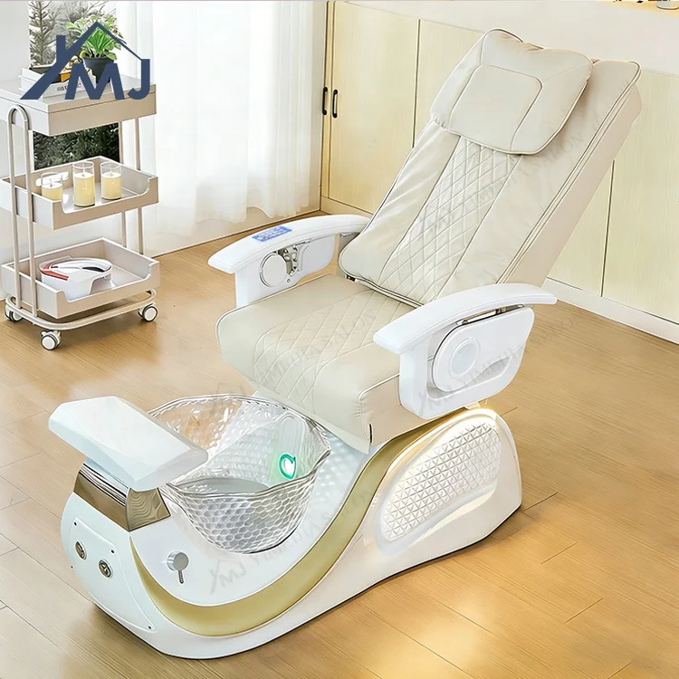 Luxury Remote Control Electric Modern Massage Hand And Foot Nail Salon Spa Pedicure Chair