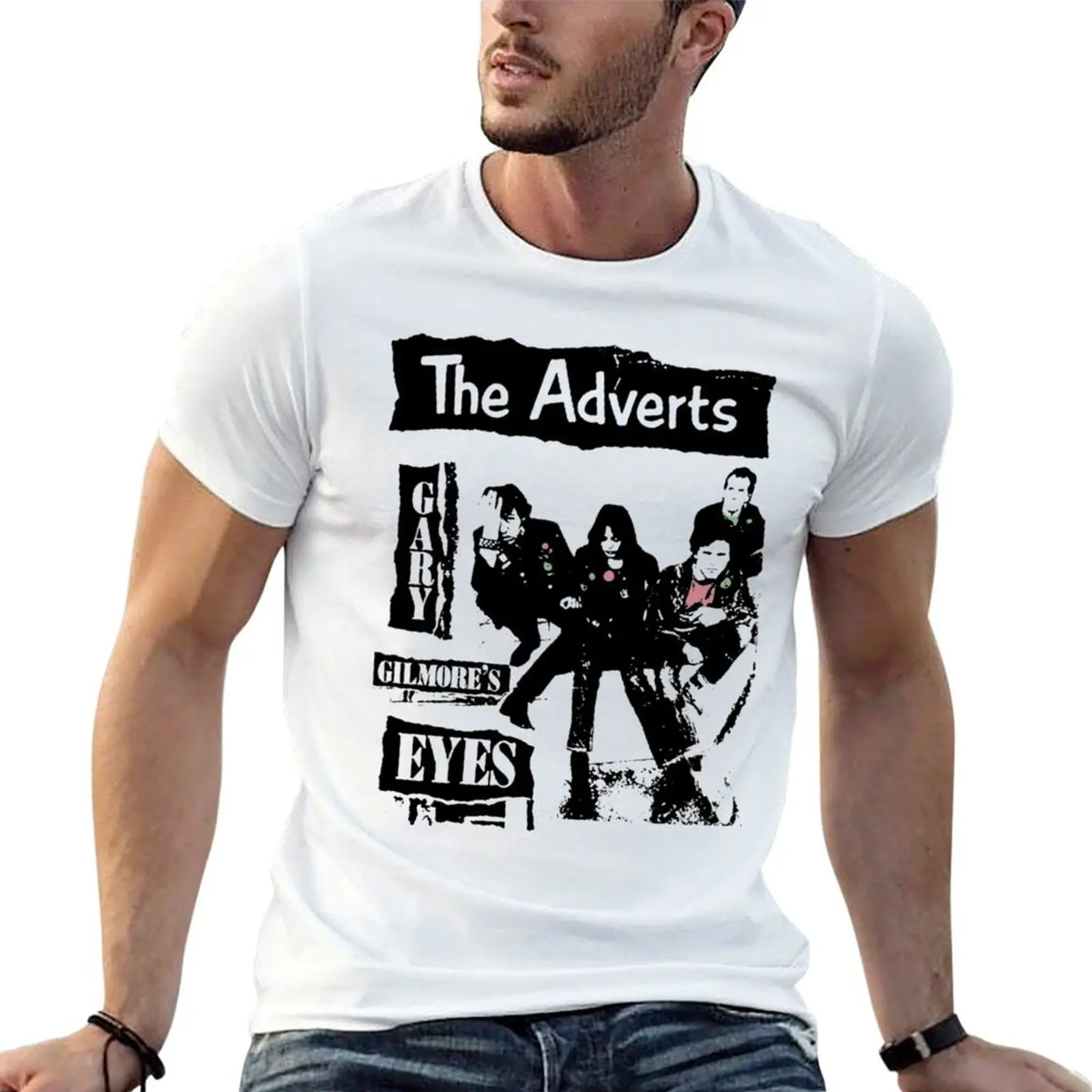 The Adverts Gary Gilmore's Eyes T-Shirt Clothing luxury t-shirt plain white t shirts men