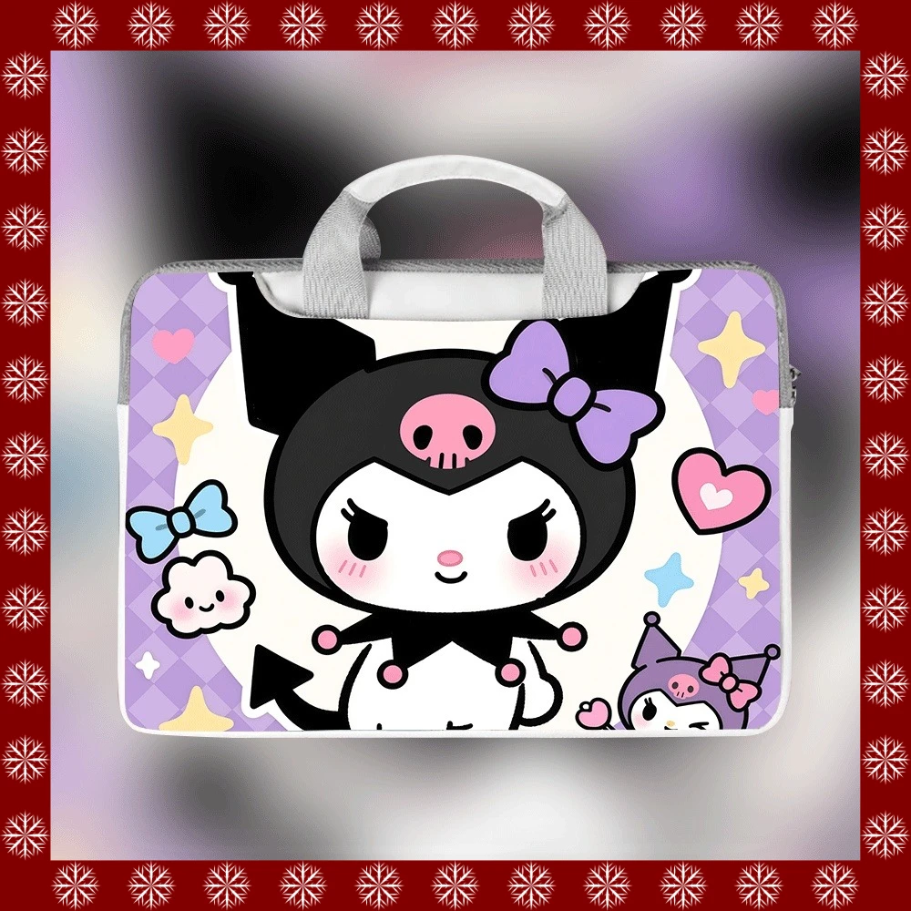 

Портативная сумка для ноутбука Hello Kitty Cinnamon, защитный чехол для Macbook 13, 14, 15,6, 16 дюймов, портфель для Macbook Air, Asus, Huawei, подарок