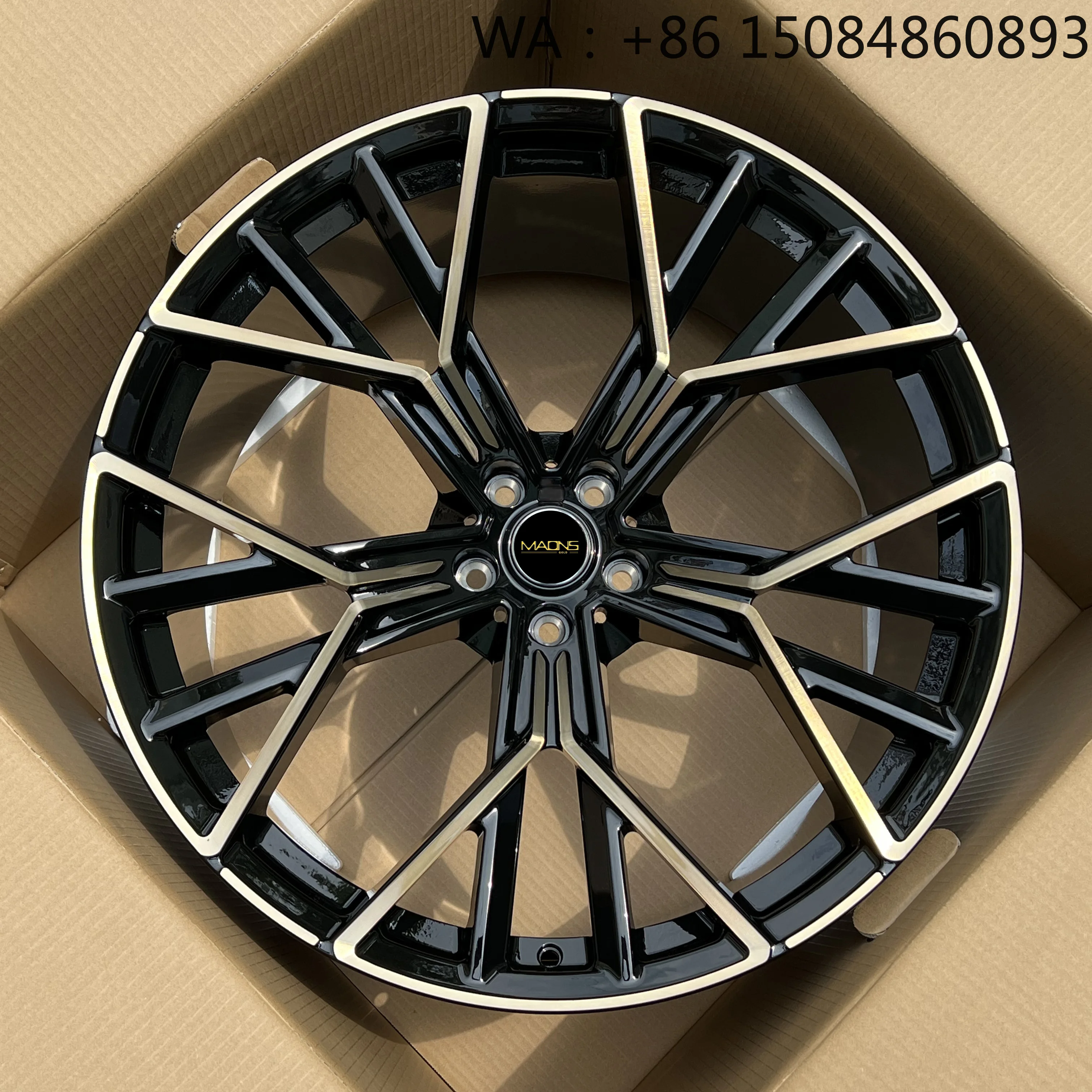 Bronze Tint Staggered Forged Wheels 18 To 20 Inch 5x112 Custom Alloy Rims JWL Certified For BMW M8 High Performance Passenger Ca