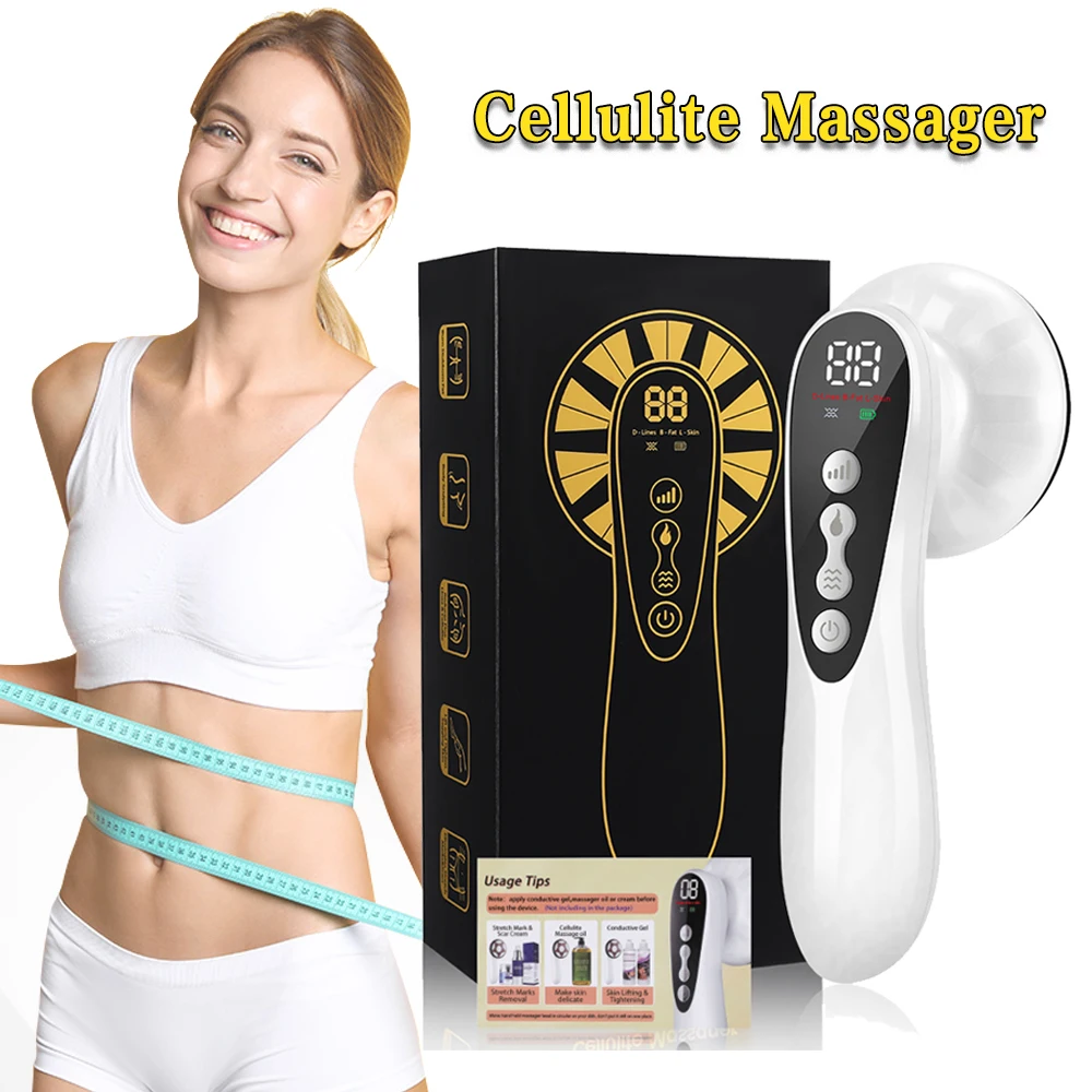 

Electric Fat Remover Vibrating Cellulite Massager Handheld Body Massager for Belly Waist Arm Leg Butt Body Shaping Machine