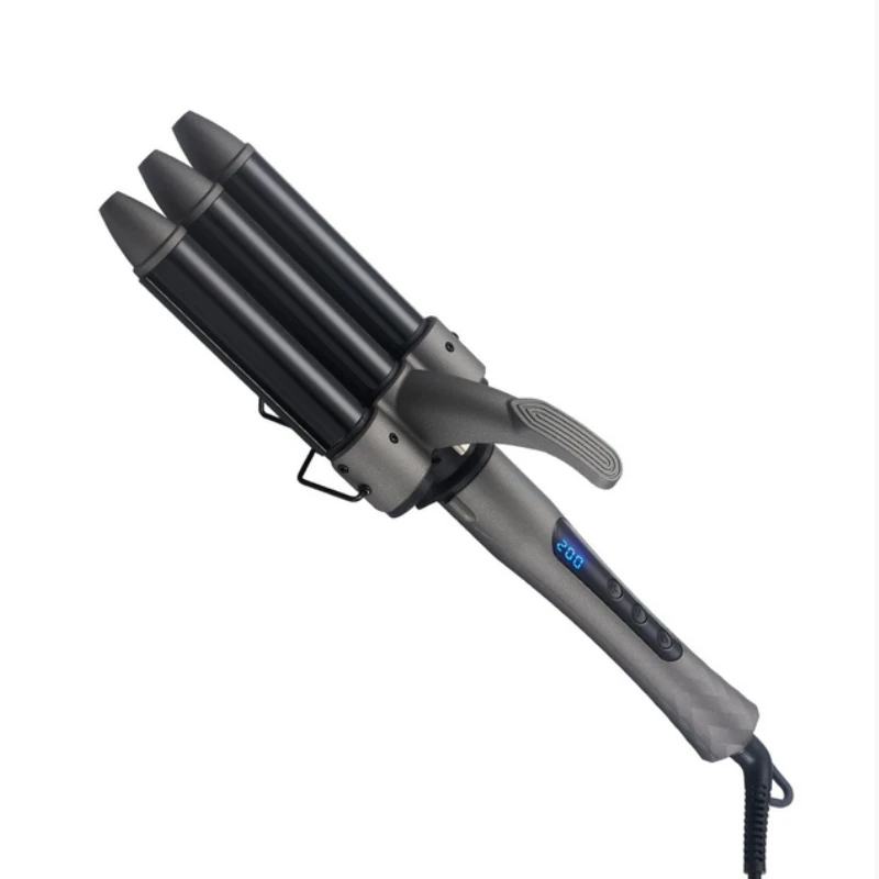 

Профессиональный электрический стайлер для волос 3-в-1: плойка, щипцы для завивки и волнистых причесок