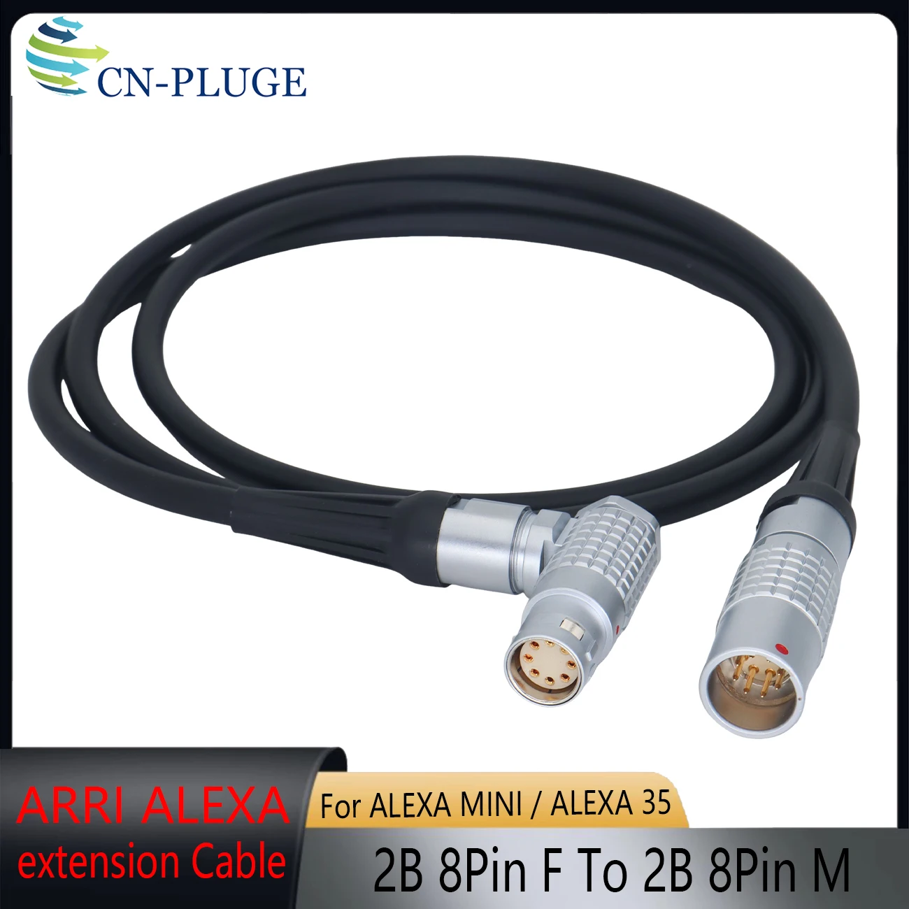 ARRI Alexa Mini/ALEXA 35/Mini LF Camera Power Extension Cable,  2B 8Pin Female To Male