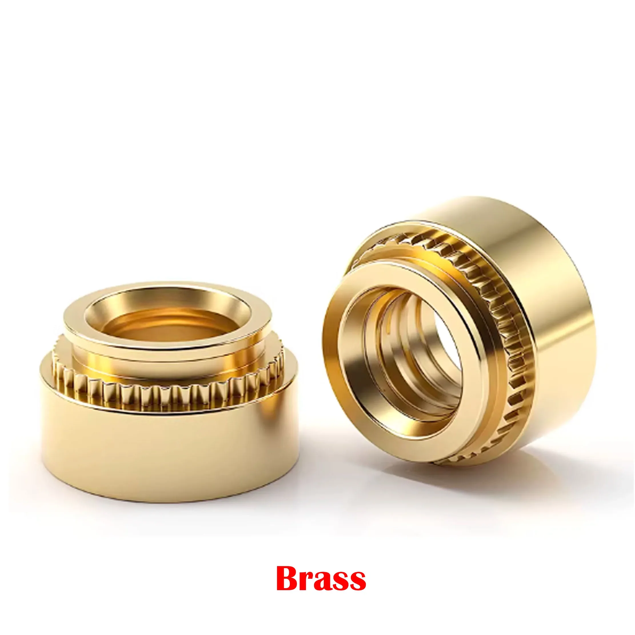 S/CLS/CLC Self-Clinching Nut Press Insert Rivet Nut Nutsert Rivnut Slab M2 M2.5 M3 M4 M5 M6 M8 M10  0.8-3.2mm