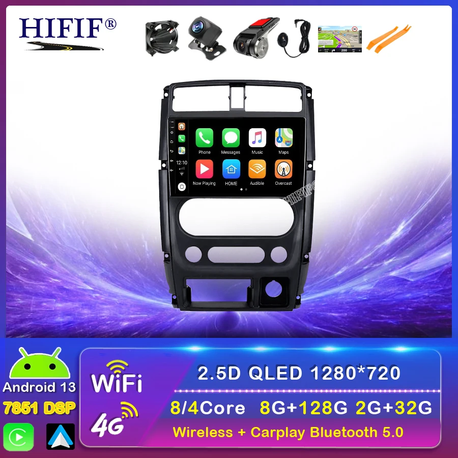 

For Suzuki Jimny 2007 - 2012 Car Radio Multimedia Video Player Navigator GPS Stero Auto Android 2 DIN DVD