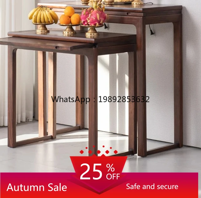 

Solid Wood Altar Incense Table Home Use God Buddha Altar Table Buddhist Hall Rural Living Room Hall Cabinet