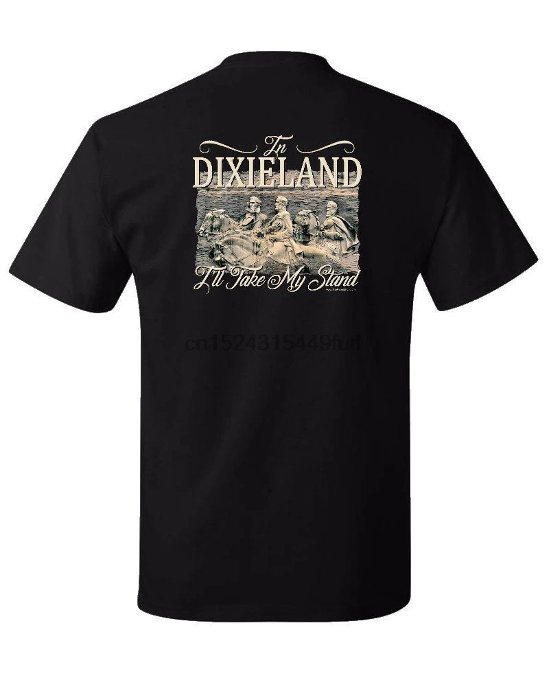 In Dixieland Take My Stand Stone Mountain Confederate Rebel t-shirt sizes S-XXL