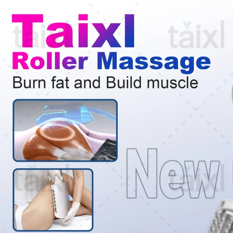 

Аппарат для коррекции фигуры 6500 Вт 200 Гц с роликовой EMS-терапией, RF-скульптурированием, электромагнитной стимуляцией мышц и массажем для похудения MYOslim