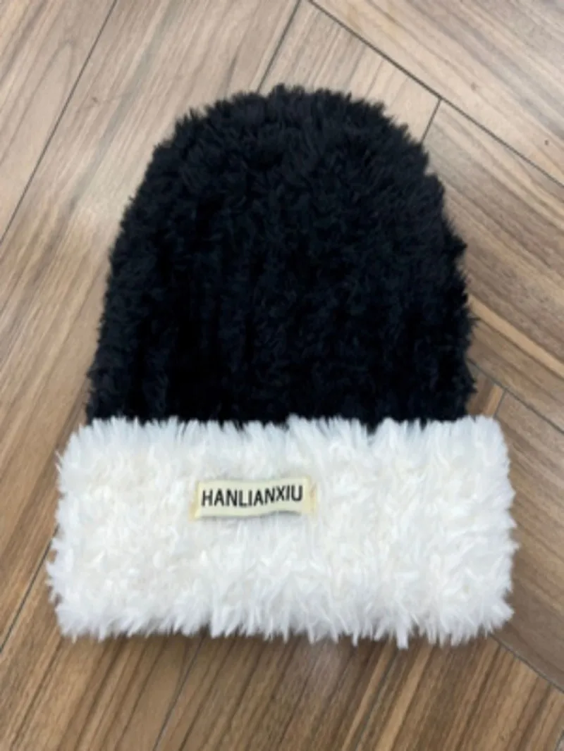 Winter Women's Multi-Color Woolen Hat with Ear Protection Knitted Cap