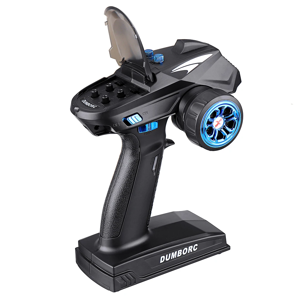 DumboRC X6 2.4GHz 6CH FHSS Radio Transmitter Support Gyro Sensitivity Adjustment with X6FG RC Receiver
