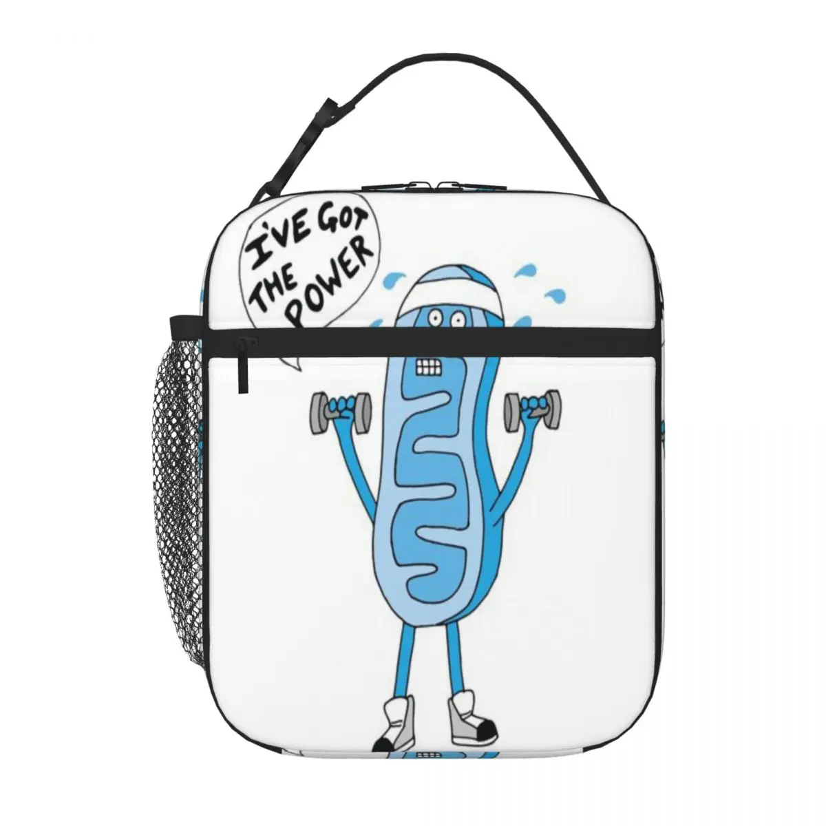 Bestselling Funny Mitochondria - I Ve Got The Power Of Biology Travel Style Thermal Lunch Bag Office Picnic Break Lunch Box Bag