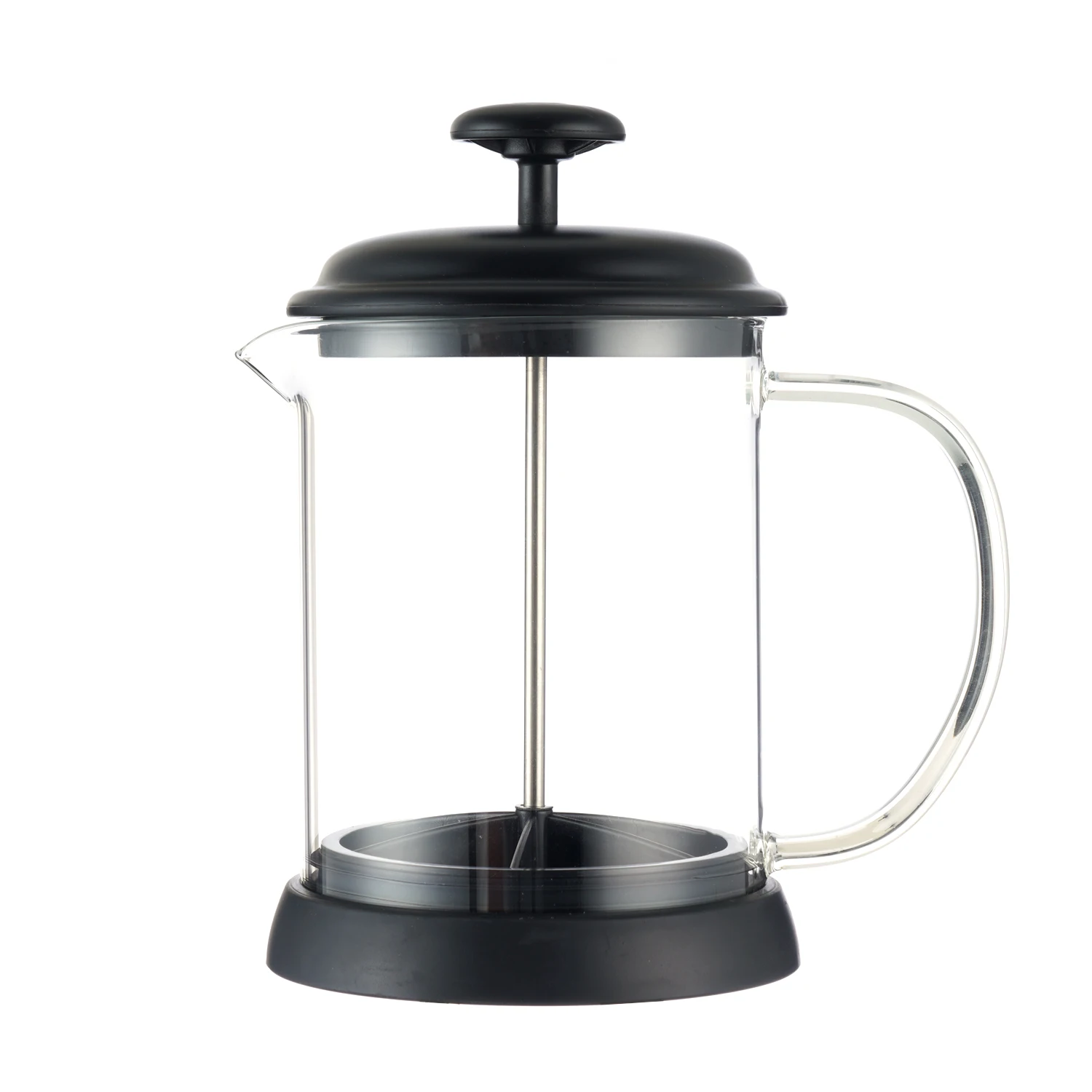 Icafilas 600ml französische Presse Kaffee/Tee-Brauerei Kaffeekanne Kaffee maschine Wasserkocher Glas Thermoskanne Innen, Home Office Kaffee getränk