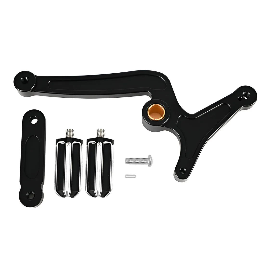 Heel Toe Gear Shift Lever Shifter Level Pedal Peg Black fit for Indian Scout Sixty Hussar Bobber 2015-2022