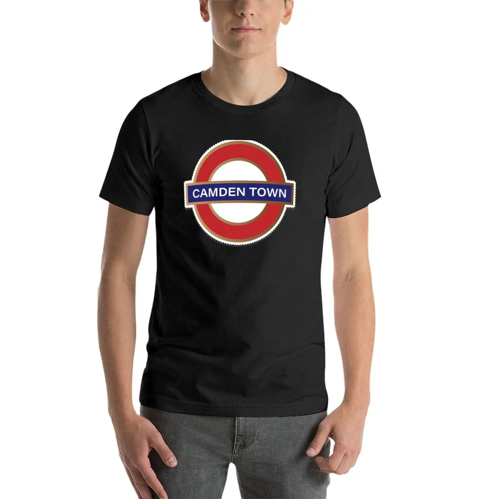 CAMDEN TOWN METRO T-Shirt customs design your own oversized slim fit t shirts for men image 4