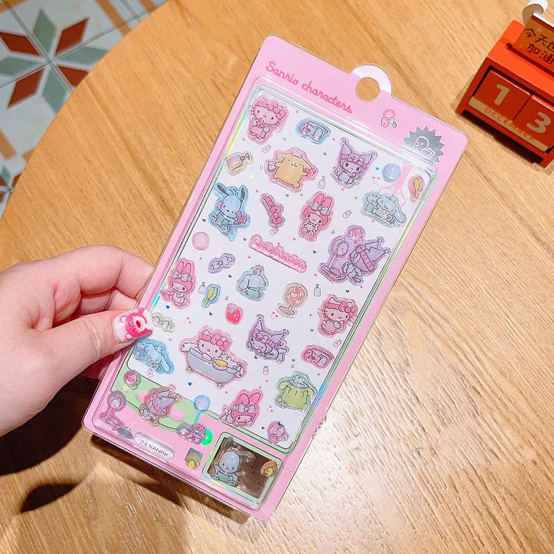 

Креативная моя мелодия 3D рельефная наклейка мультфильм милые Куроми награды наклейки девушка Diy украшения чашка для воды чехол для телефона студенческие подарки