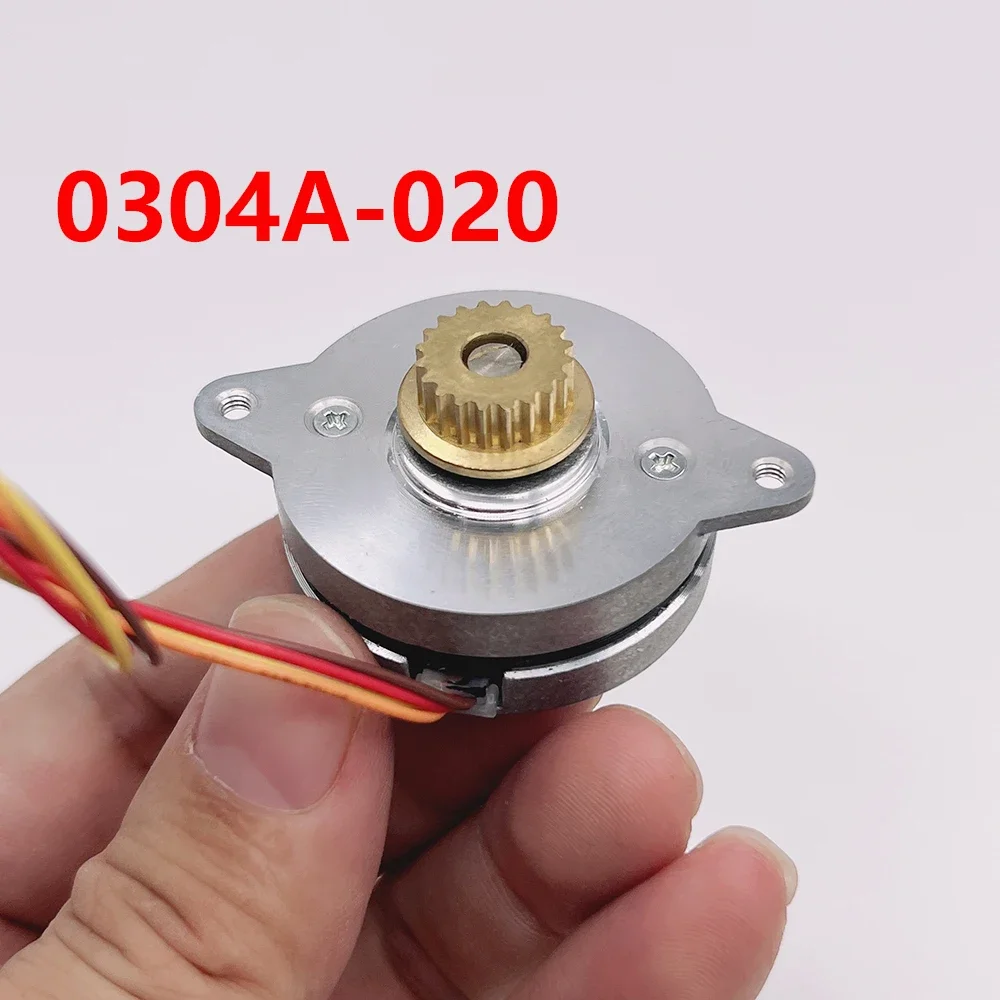 36H013HM-0304A-020/019 36mmThin Stepper Motor 0.9 Deg 2-Phase 4-Wire Stepping Motor with Copper Pulley for Monitoring Pan Tilt