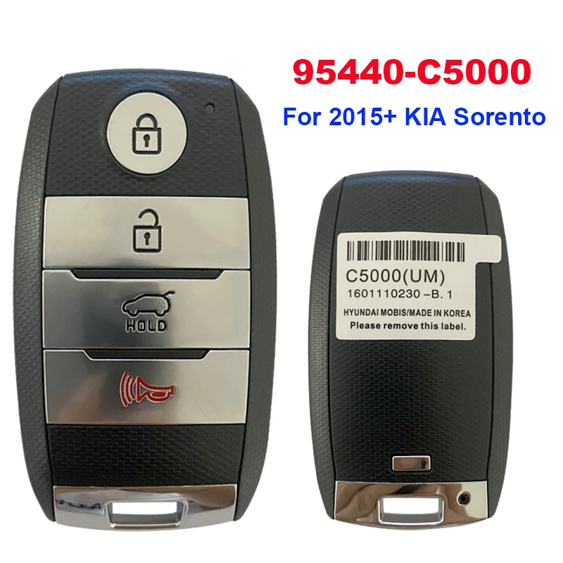 CN051032 Original Smart Key Fob For KIA Sorento 2015 433MHz PN 95440-C5000 Auto Smart Card Key Keyless Go