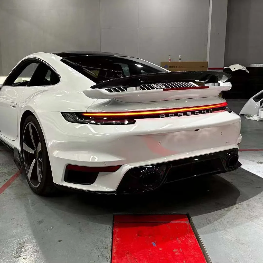 طقم الجسم مناسب لذيل Porsche 992 Turbo SD المحيطي #4