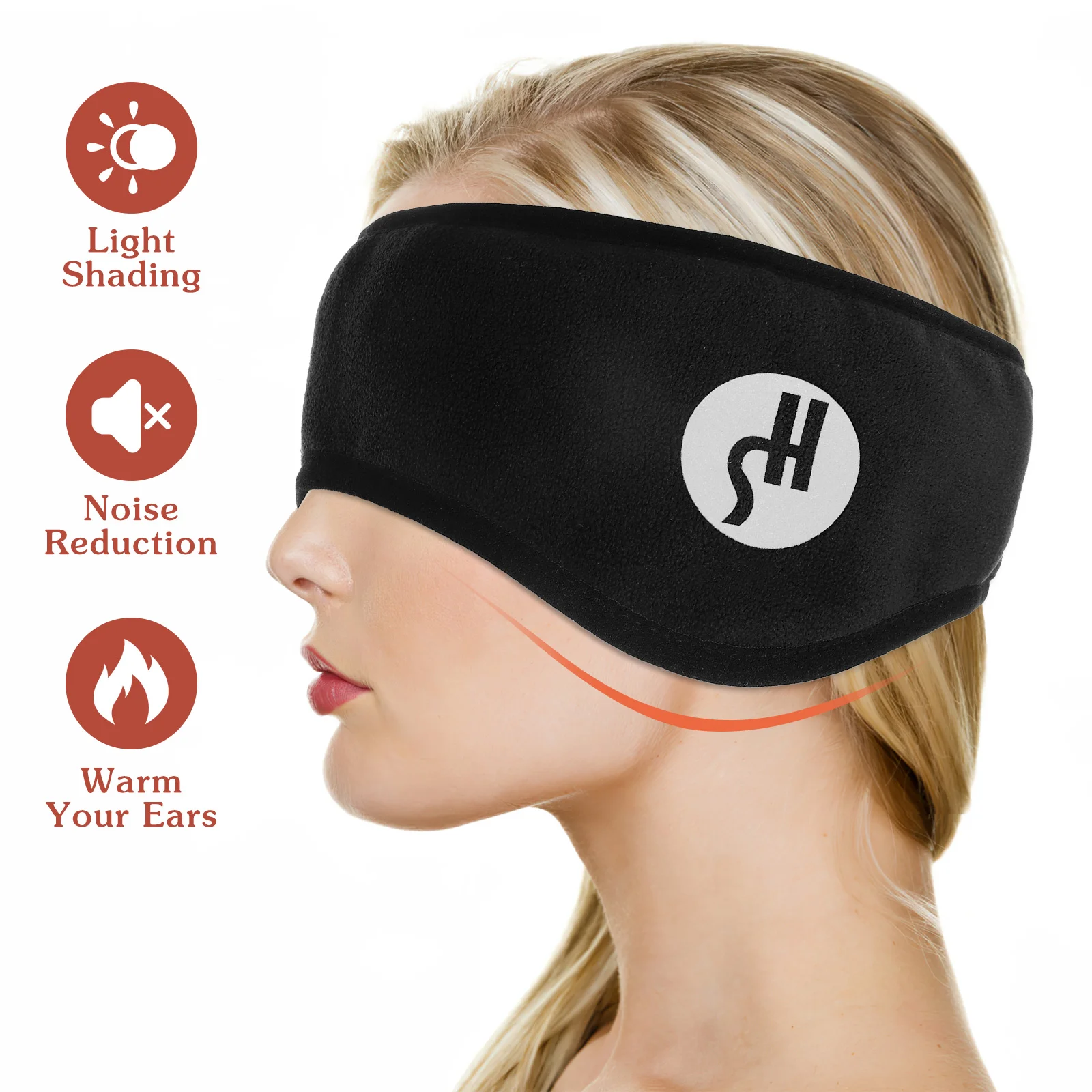 Ruído Cancelando Sleeping Ear Muff, Dormir Ear Warmer, Isolamento Earmuffs, Sleep Sleep