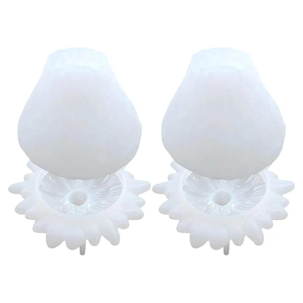 

2 Sets Crystal Glue Jewelry Fruit Jar Mold Crafts Pot Silicone Molds for Casting Epoxy Diy Material