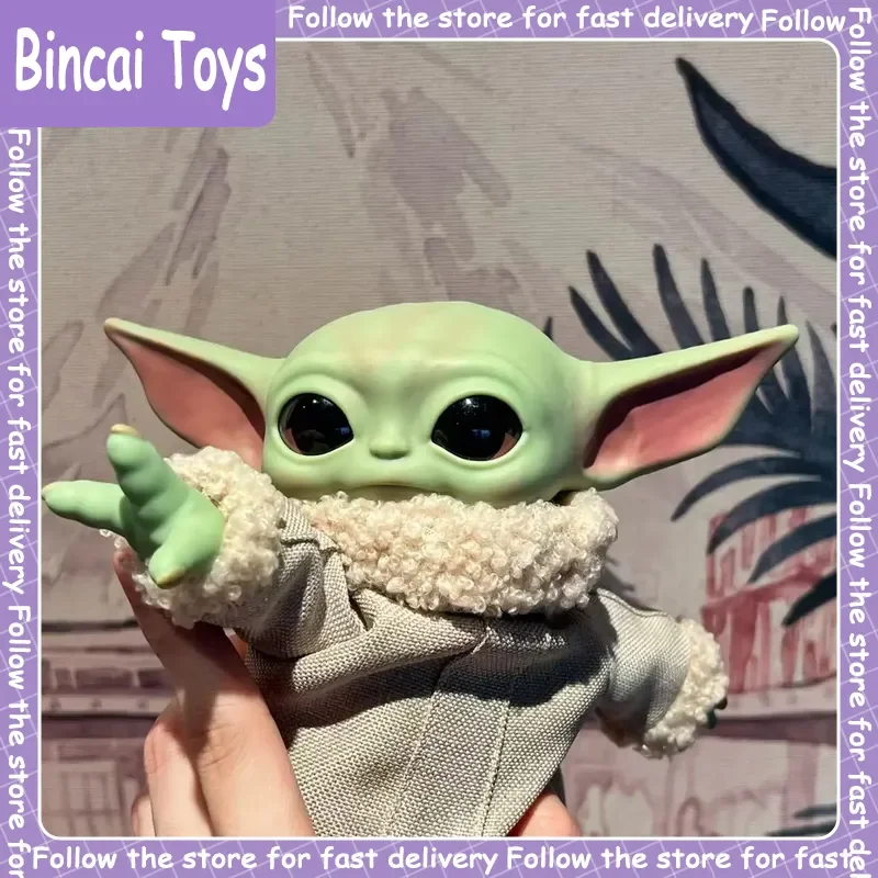 17CM 28cm Star Wars Yoda Baby Grogu Action Figure Cute Plush Model in Stock birthday Boys Gift The Mandalorian Collectible Doll