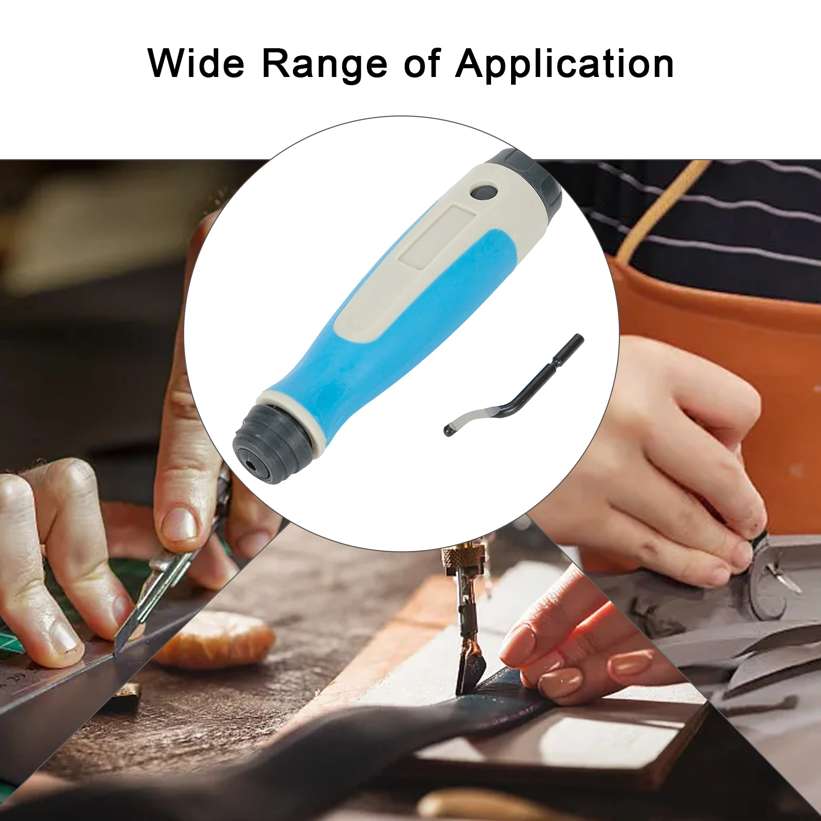 

Deburring Burr Scraper Blade Rubber Burr Handle Trimmer Hand Deburring Tool Trimming Cutter Head Wood Working Tools
