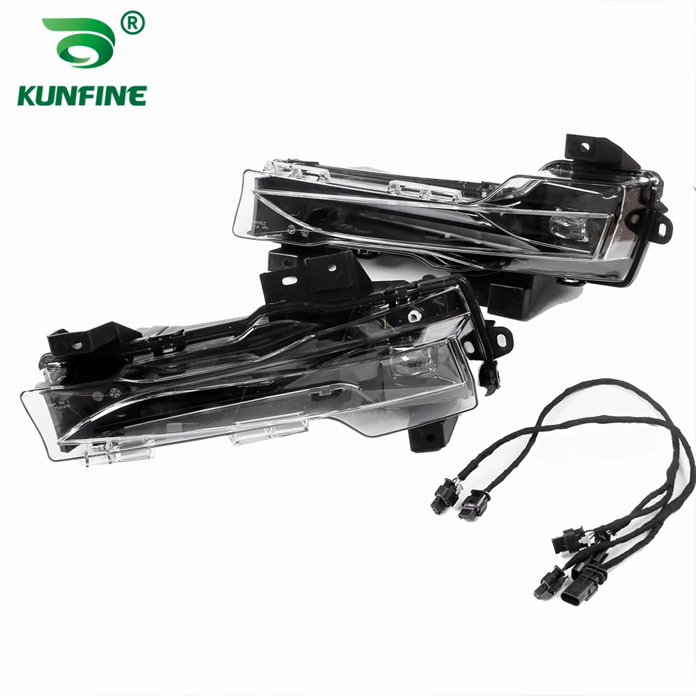 

Pair of Car LED Fog Lamp For Tesla model 3 model y Front Fog Light Bulb Car Running Light Auto LED Light Easy Install