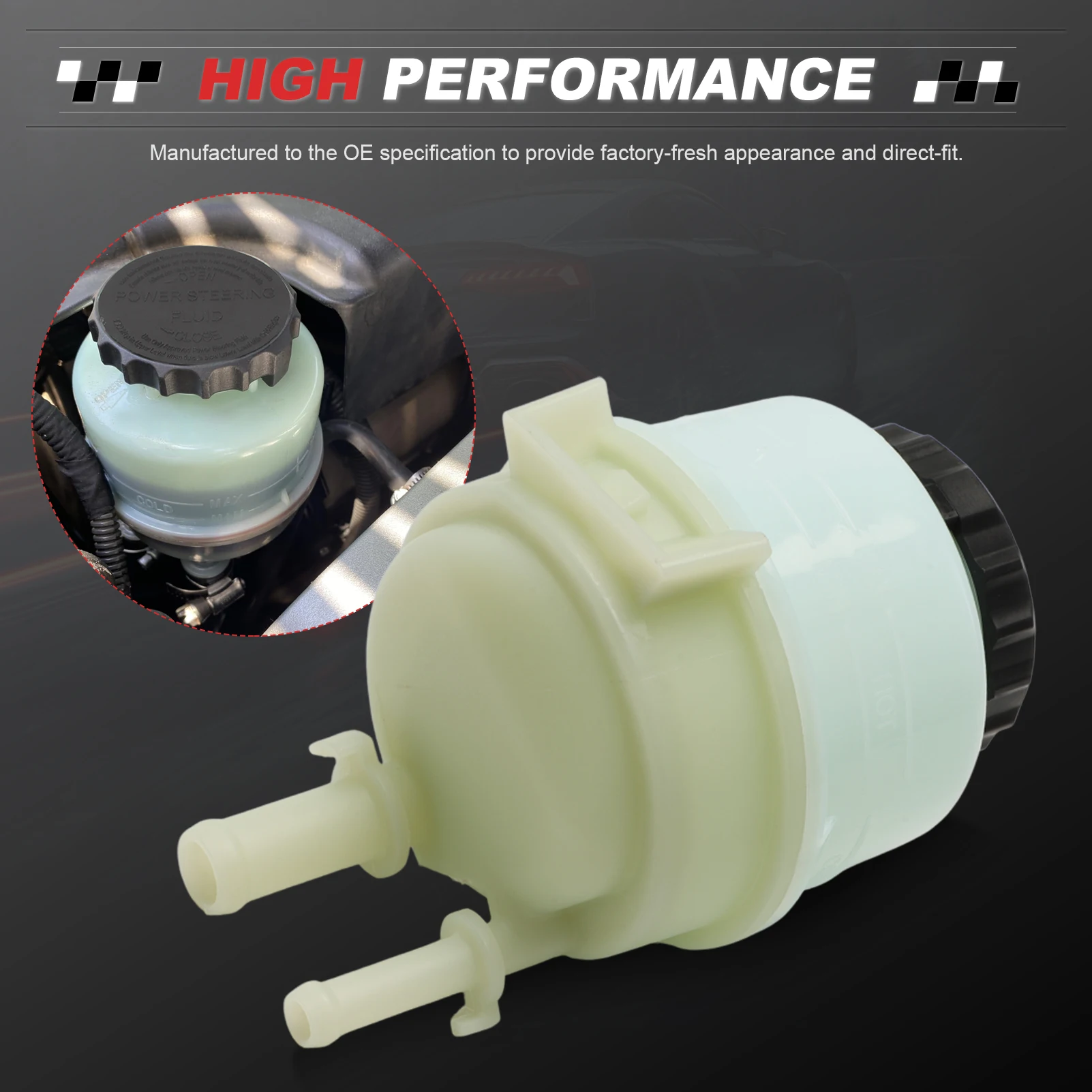 4436022170 4430528020 Power Steering Reservoir Tank With Cap For Lexus GS300 GS400 GS430 SC430 LS430 44360-22170 44305-28020