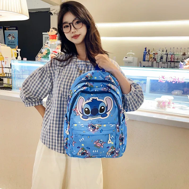 

Новая модная сумка на плечо с Микки Маусом для мальчиков и девочек, милый детский рюкзак с вышивкой, сумка с рисунком граффити, школьная сумка для детского сада