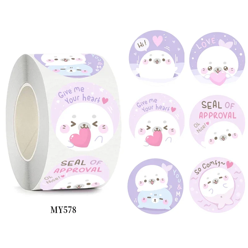 500 قطعة ملصقات مكافأة الفرخ لطيف للأطفال الأطفال رياض الأطفال مدرسة تشجيع الطلاب ألعاب لعبة الحيوانات ملصقات ملصقات