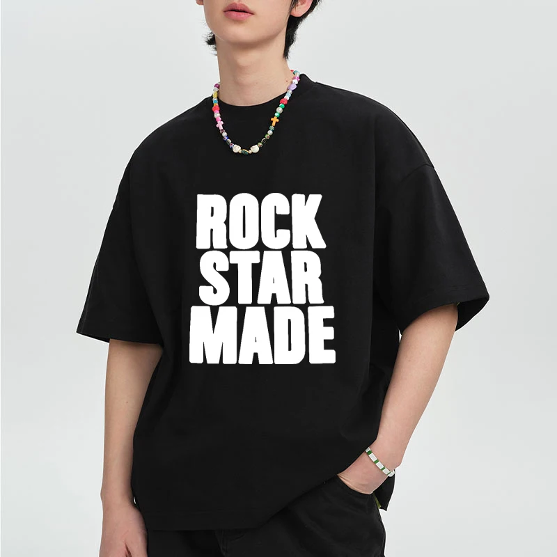 

2025 Rock Goth Fashion Punk Grunge Letter Print short sleeve T-shirts Hip Hop Vintage Casual Oversized Tshirt Cotton Tops Unisex