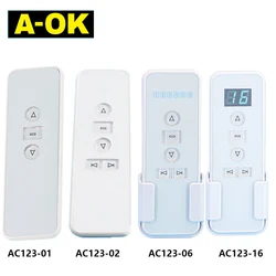 A-OK electric curtain accessory AC123-01-02-06-16 wireless transmitter remote control smart home