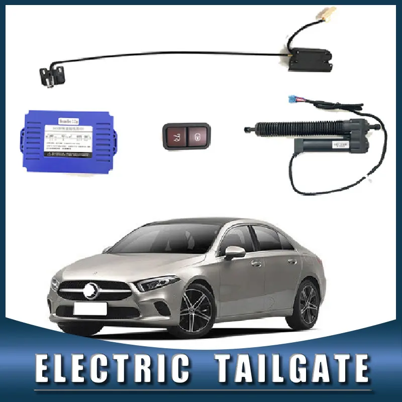 Car electric tailgate for Mercedes Benz A CLASS SEDAN 2019+ intelligent tail box door power operated trunk decoration open