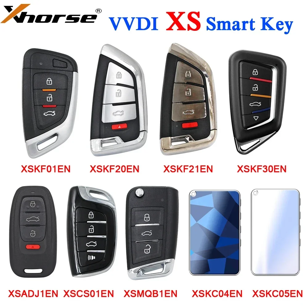 XHORSE XS Series Proximity Smart Key XSKF01EN XSCS00EN XSMQB1EN XSKF20EN XSKF21EN XSKC04EN XSADJ1EN XSKC05EN English Version