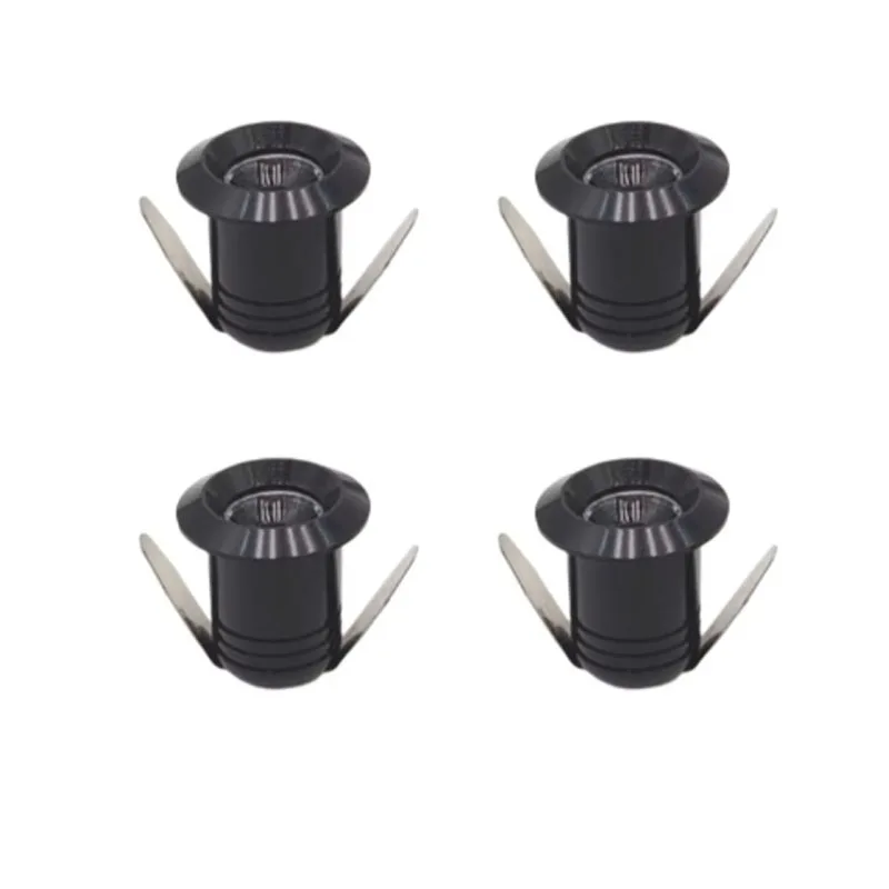 4pcs Mini LED Spotlight 3w DC12v  110V 220V  20mm Cutout Recessed Downlight Ceiling Lamp Showcase Display Indoor Lighting