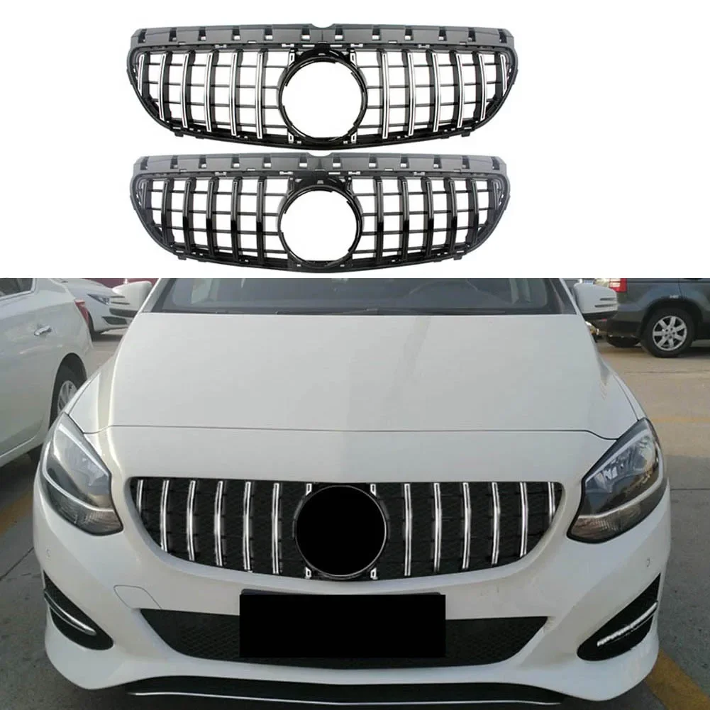 

Car Front Racing Center Grille Facelift Bumper Grill For Mercedes-Benz W246 B160 B180 B220 B200 B250 B-Class 2015 -2019 GTR
