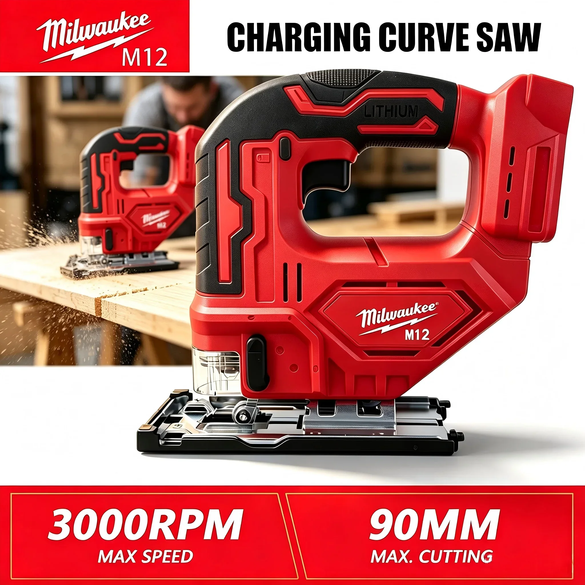 sega-a-traforo-orbitale-brushless-milwaukee-m12-3000-rpm-profondita-di-taglio-massima-90mm-velocita-variabile-con-luce-led-per-taglio-del-legno