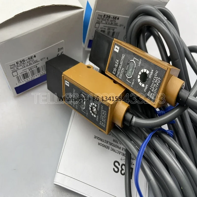 

100% New Original Photoelectric Sensor E3S-RS30E4-30 E3S-RS30E42-30 in Stock