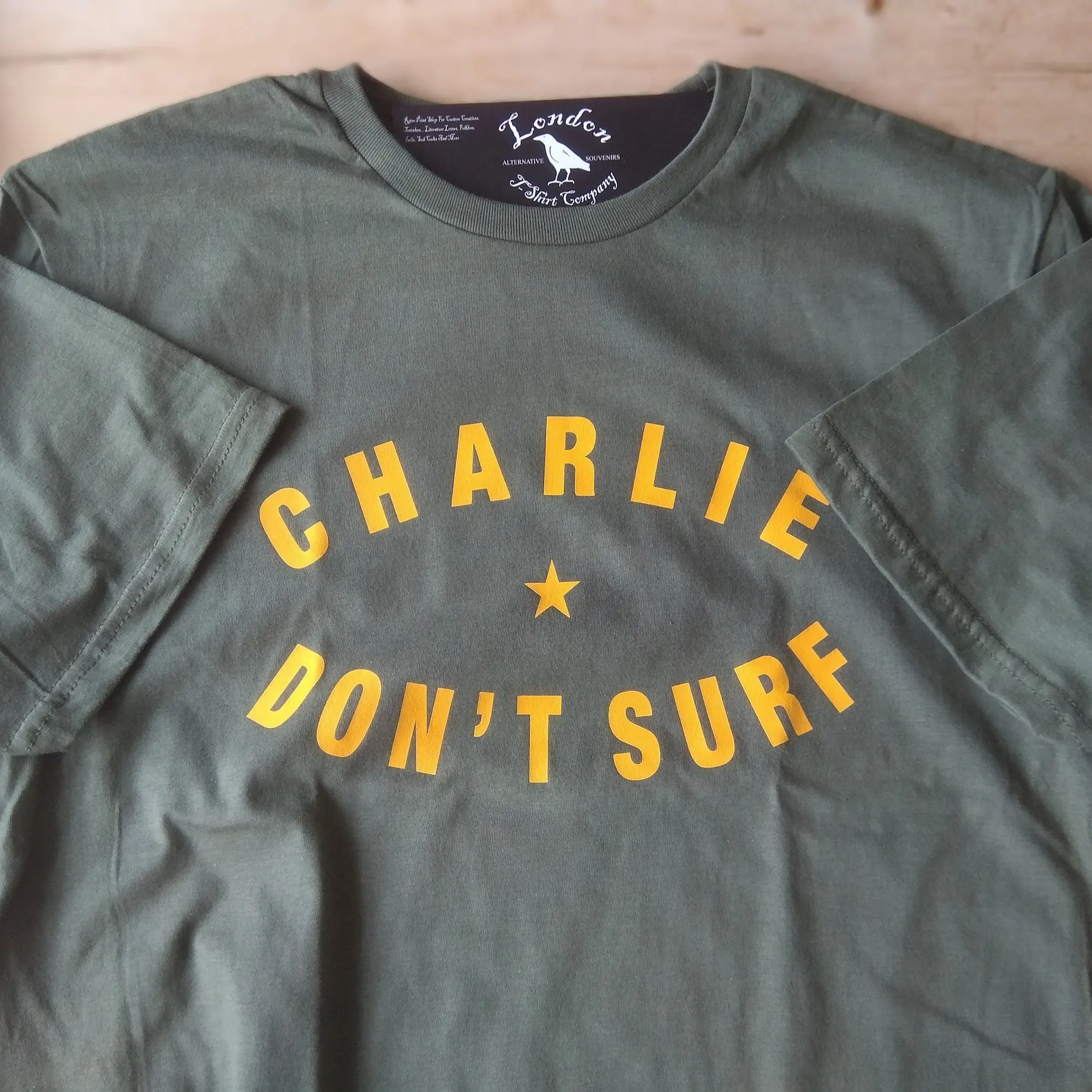 Charlie Don'T Surf Star T Shirt Retro 70'S Apocalypse Now S Xxl