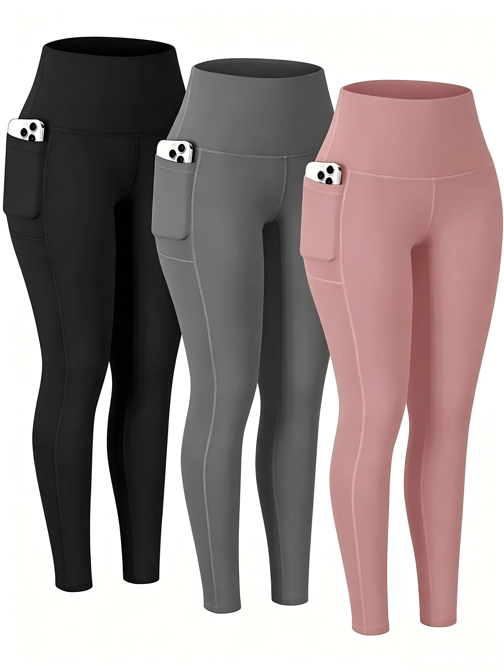 High Waist Push-Up Yoga Leggings for Women Fitness Running Sport Pants Hip Lift Elastic Gymwear