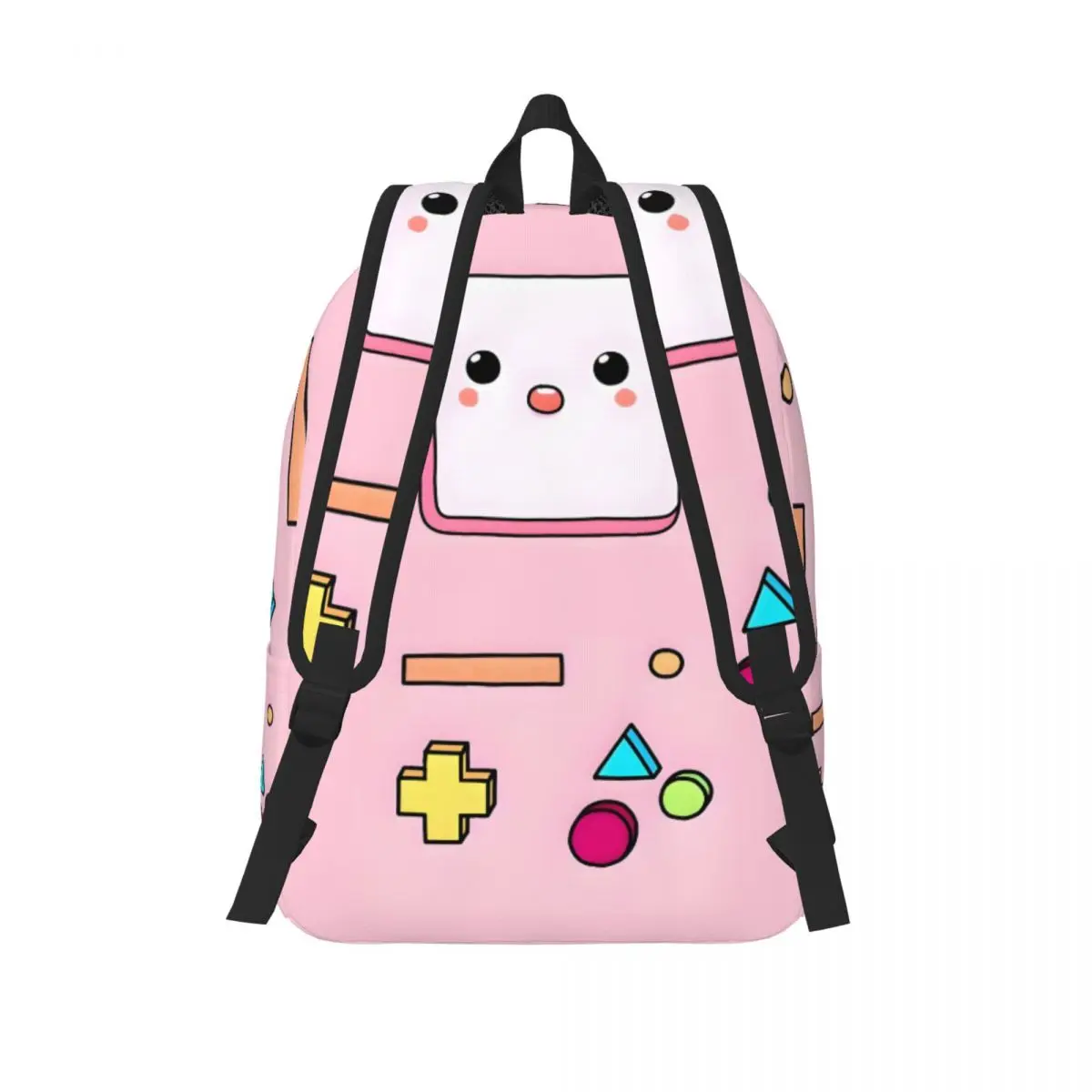 Adventure Time Jake Bmo nueva moda mochila universitaria impermeable de alta capacidad bolsa de viaje para ordenador portátil de moda 15,7 pulgadas 17,7 pulgadas