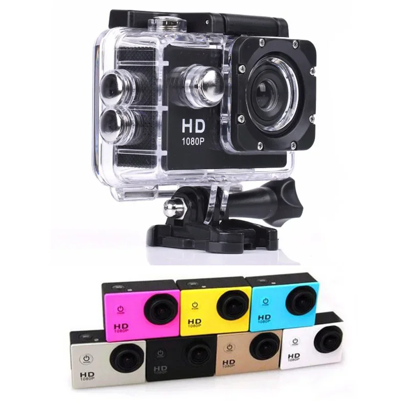 

A7 Full HD 1080P Waterproof Action Camera 2.0 Inch Camcorder Sport DV Camera For Go Car HD Cam Pro Skiing Driving Sports X-games