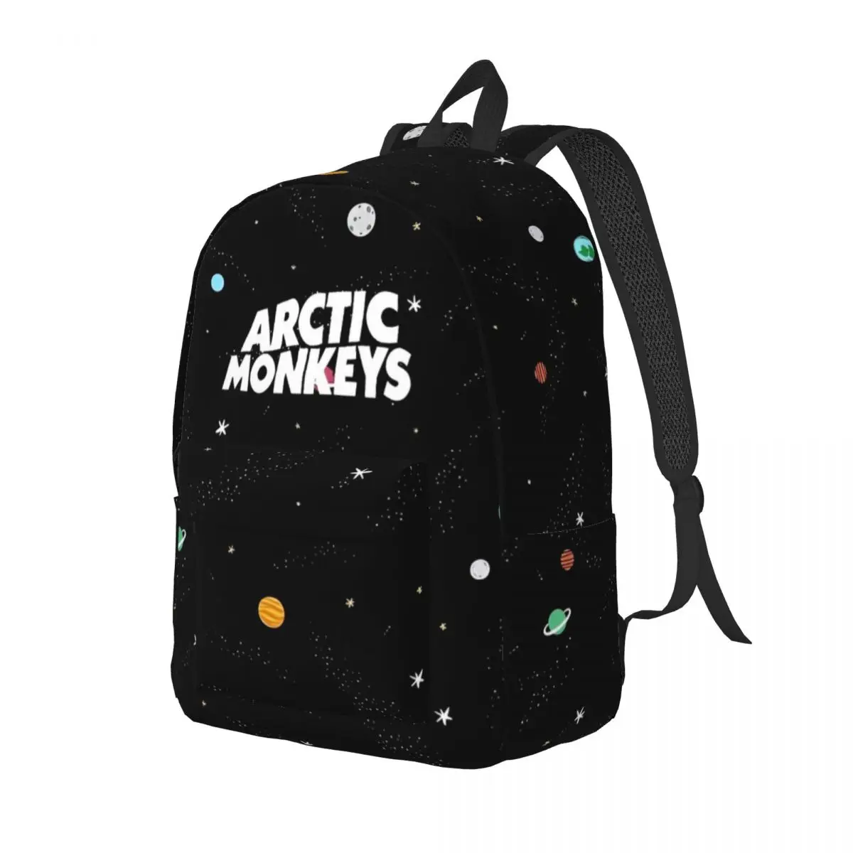 Banda de álbum de música Rock para adolescentes, mochila escolar para estudiantes, monos Arctic Mochila de lona para deportes universitarios, media y alta