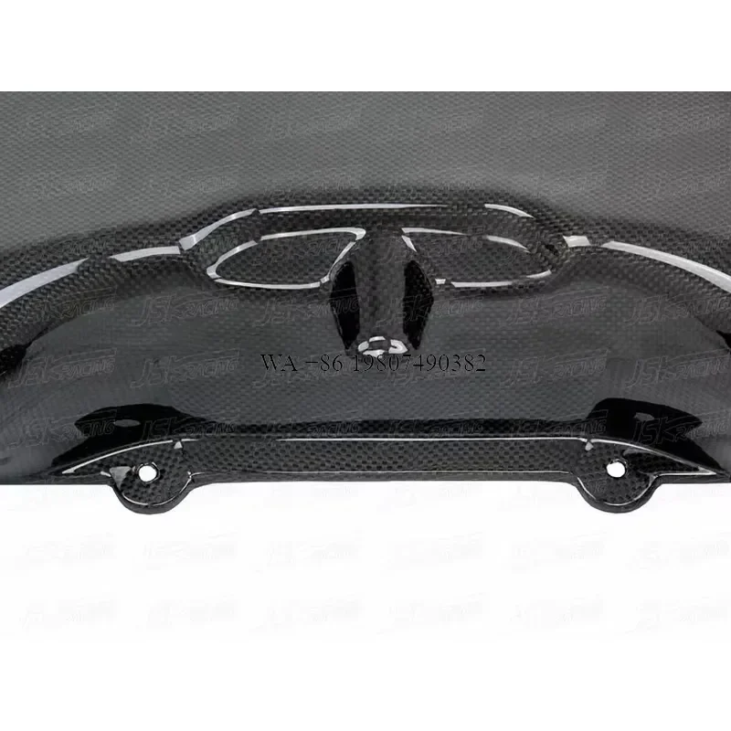 Wmwmnu Dry Carbon Fiber Air Box Engine Cover for F488 GTB Spider Replacement Parts High Quality Lightweight