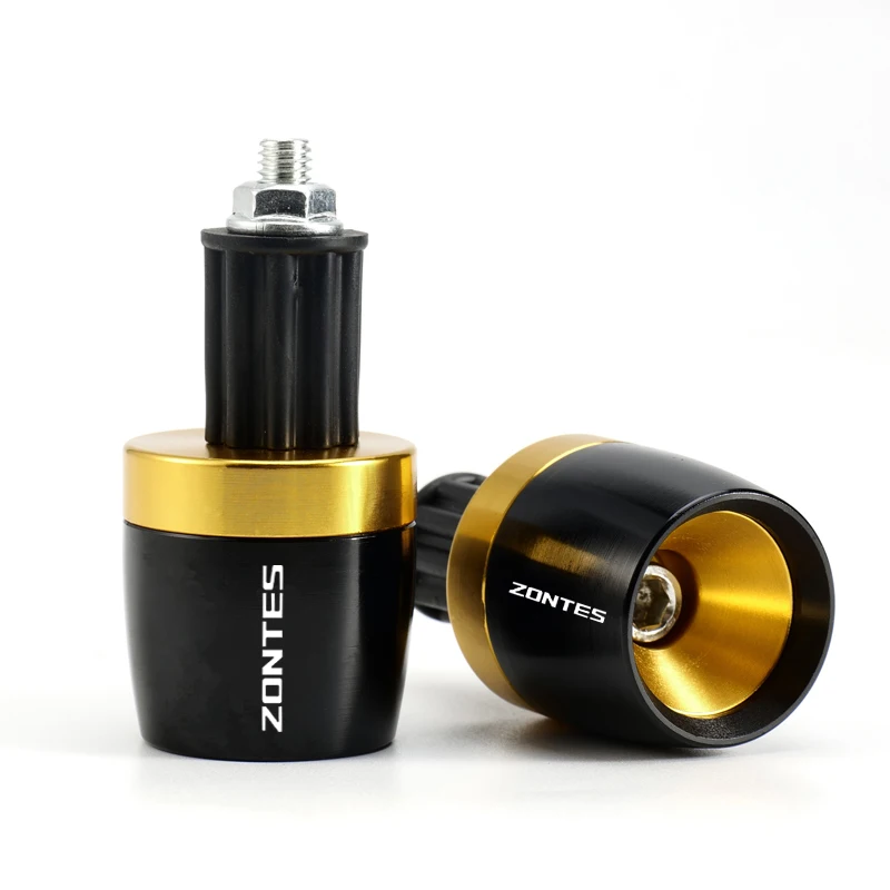 Moto Maniglia Bar Manopole Cap End maniglia Tappi Per Zontes G1 125 ZT125 G1 ZT125U ZT 125 U ZT 310R 310X ZT310R 310M