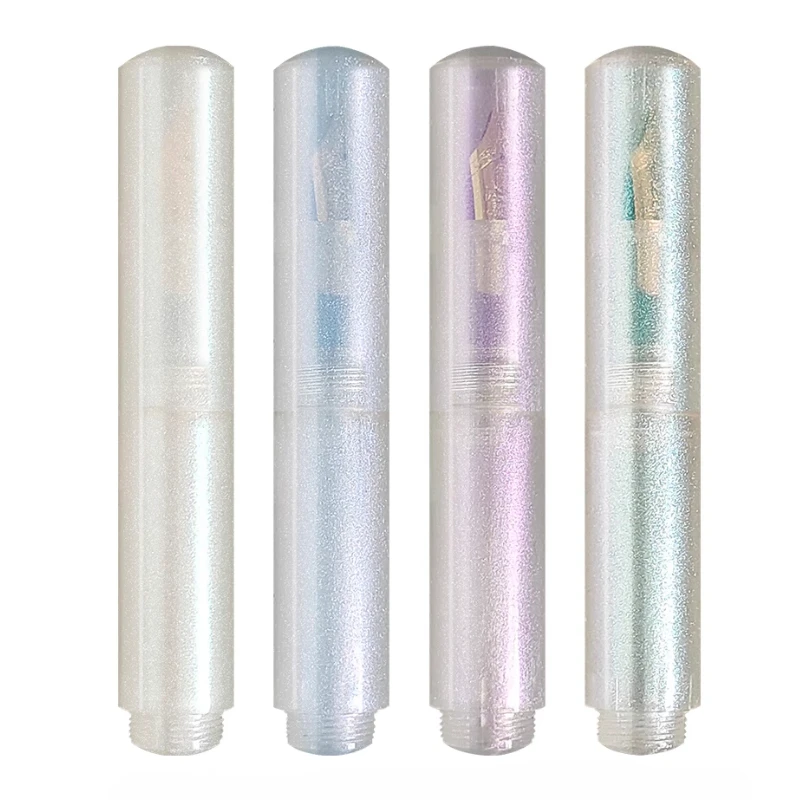 

Majohn Translucent Pearl Series Pocket Short Fountain Pen EF/F 0.38/0.5mm Nib Ink Pen Daily Writing Mini Travel School Supplies