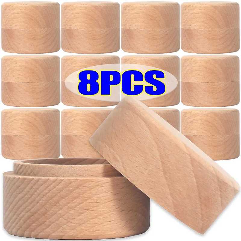 1/8X Mini Round Woo…